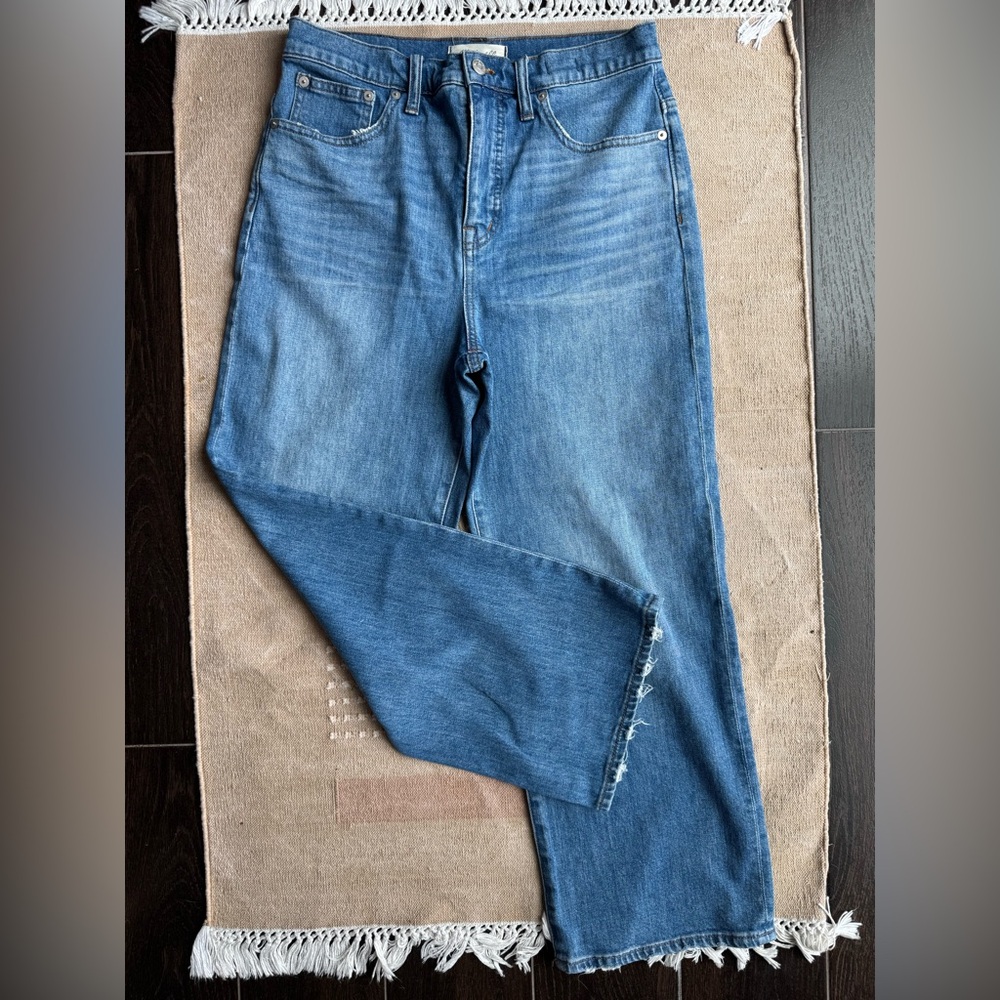 Madewell Slim Wide Leg Crop, Size 29